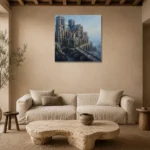 Premium Wall Art Kare Html Edition – GOTHIC0826034 presented in a sophisticated home setting