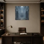 Premium Wall Art Kare Html Edition – GOTHIC0826036 displayed in a contemporary gallery-inspired room