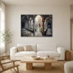 Premium Wall Art Yatay Html Edition – GOTHIC0826038 styled in a refined neutral interior