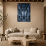 Premium Wall Art Dikey Html Edition – GOTHIC0826050 presented in a sophisticated home setting