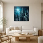 Premium Wall Art Kare Html Edition – GOTHIC0826052 styled in a refined neutral interior