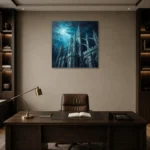 Premium Wall Art Kare Html Edition – GOTHIC0826052 displayed in a contemporary gallery-inspired room