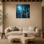 Premium Wall Art Kare Html Edition – GOTHIC0826052 presented in a sophisticated home setting