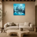 Premium Wall Art Kare Html Edition – GOTHIC0826053 presented in a sophisticated home setting