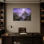 Premium Wall Art Yatay Html Edition – GOTHIC0826057 displayed in a contemporary gallery-inspired room
