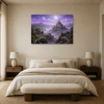 Premium Wall Art Yatay Html Edition – GOTHIC0826057 showcased in an elegant minimalist interior