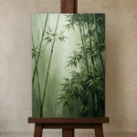 Premium Wall Art Dikey Html Edition – MINIMALIST0826006 displayed on a studio easel
