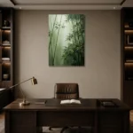 Premium Wall Art Dikey Html Edition – MINIMALIST0826006 displayed in a contemporary gallery-inspired room