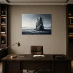 Premium Wall Art Yatay Html Edition – MINIMALIST0826010 displayed in a contemporary gallery-inspired room
