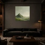 Premium Wall Art Kare Html Edition – MINIMALIST0826016 shown in a warm modern interior