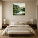 Premium Wall Art Kare Html Edition – MINIMALIST0826018 showcased in an elegant minimalist interior