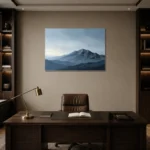Premium Wall Art Yatay Html Edition – MINIMALIST0826019 displayed in a contemporary gallery-inspired room