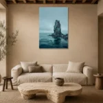 Premium Wall Art Dikey Html Edition – MINIMALIST0826023 presented in a sophisticated home setting