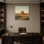 Premium Wall Art Kare Html Edition – MINIMALIST0826025 displayed in a contemporary gallery-inspired room