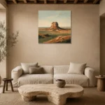 Premium Wall Art Kare Html Edition – MINIMALIST0826025 presented in a sophisticated home setting