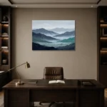 Premium Wall Art Yatay Html Edition – MINIMALIST0826029 displayed in a contemporary gallery-inspired room