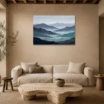 Premium Wall Art Yatay Html Edition – MINIMALIST0826029 presented in a sophisticated home setting