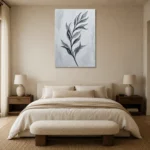 Premium Wall Art Dikey Html Edition – MINIMALIST0826033 showcased in an elegant minimalist interior