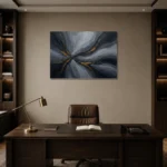 Premium Wall Art Yatay Html Edition – MINIMALIST0826037 displayed in a contemporary gallery-inspired room