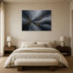Premium Wall Art Yatay Html Edition – MINIMALIST0826037 showcased in an elegant minimalist interior