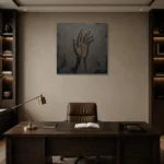Premium Wall Art Kare Html Edition – MINIMALIST0826043 displayed in a contemporary gallery-inspired room