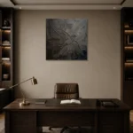 Premium Wall Art Kare Html Edition – MINIMALIST0826045 displayed in a contemporary gallery-inspired room