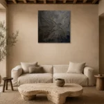 Premium Wall Art Kare Html Edition – MINIMALIST0826045 presented in a sophisticated home setting