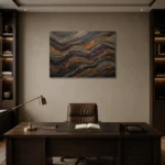 Premium Wall Art Yatay Html Edition – MINIMALIST0826048 displayed in a contemporary gallery-inspired room