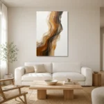 Premium Wall Art Dikey Html Edition – MINIMALIST0826049 styled in a refined neutral interior