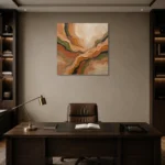Premium Wall Art Kare Html Edition – MINIMALIST0826054 displayed in a contemporary gallery-inspired room