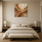 Premium Wall Art Kare Html Edition – MINIMALIST0826054 showcased in an elegant minimalist interior