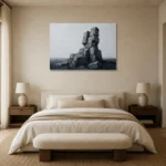 Premium Wall Art Yatay Html Edition – MINIMALIST0826056 showcased in an elegant minimalist interior