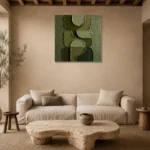 Premium Wall Art Kare Html Edition – MINIMALIST0826063 presented in a sophisticated home setting