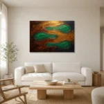 Premium Wall Art Yatay Html Edition – MINIMALIST0826074 styled in a refined neutral interior
