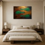 Premium Wall Art Yatay Html Edition – MINIMALIST0826074 showcased in an elegant minimalist interior