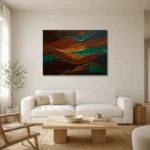 Premium Wall Art Yatay Html Edition – MINIMALIST0826075 styled in a refined neutral interior