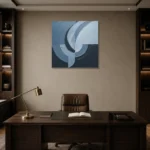 Premium Wall Art Kare Html Edition – MINIMALIST0826079 displayed in a contemporary gallery-inspired room