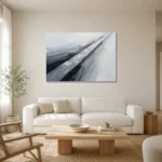 Premium Wall Art Yatay Html Edition – MINIMALIST0826093 styled in a refined neutral interior
