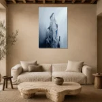Premium Wall Art Dikey Html Edition – MINIMALIST0826094 presented in a sophisticated home setting
