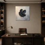 Premium Wall Art Kare Html Edition – MINIMALIST0826097 displayed in a contemporary gallery-inspired room