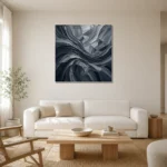 Premium Wall Art Kare Html Edition – MONOCHROME0826018 styled in a refined neutral interior