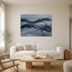 Premium Wall Art Yatay Html Edition – MONOCHROME0826019 styled in a refined neutral interior