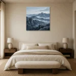 Premium Wall Art Kare Html Edition – MONOCHROME0826052 showcased in an elegant minimalist interior