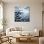 Premium Wall Art Kare Html Edition – MONOCHROME0826053 styled in a refined neutral interior