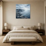 Premium Wall Art Kare Html Edition – MONOCHROME0826053 showcased in an elegant minimalist interior
