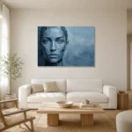 Premium Wall Art Yatay Html Edition – MONOCHROME0826073 styled in a refined neutral interior