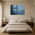 Premium Wall Art Yatay Html Edition – MONOCHROME0826073 showcased in an elegant minimalist interior