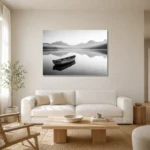 Premium Wall Art Yatay Html Edition – MONOCHROME0826082 styled in a refined neutral interior