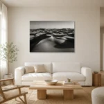 Premium Wall Art Yatay Html Edition – MONOCHROME0826084 styled in a refined neutral interior