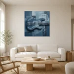 Premium Wall Art Kare Html Edition – MUSIC2806016 styled in a refined neutral interior